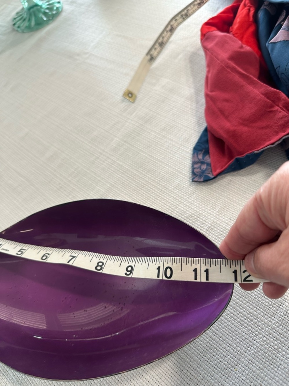 Reed & Barton Glossy Purple Decorative Dish